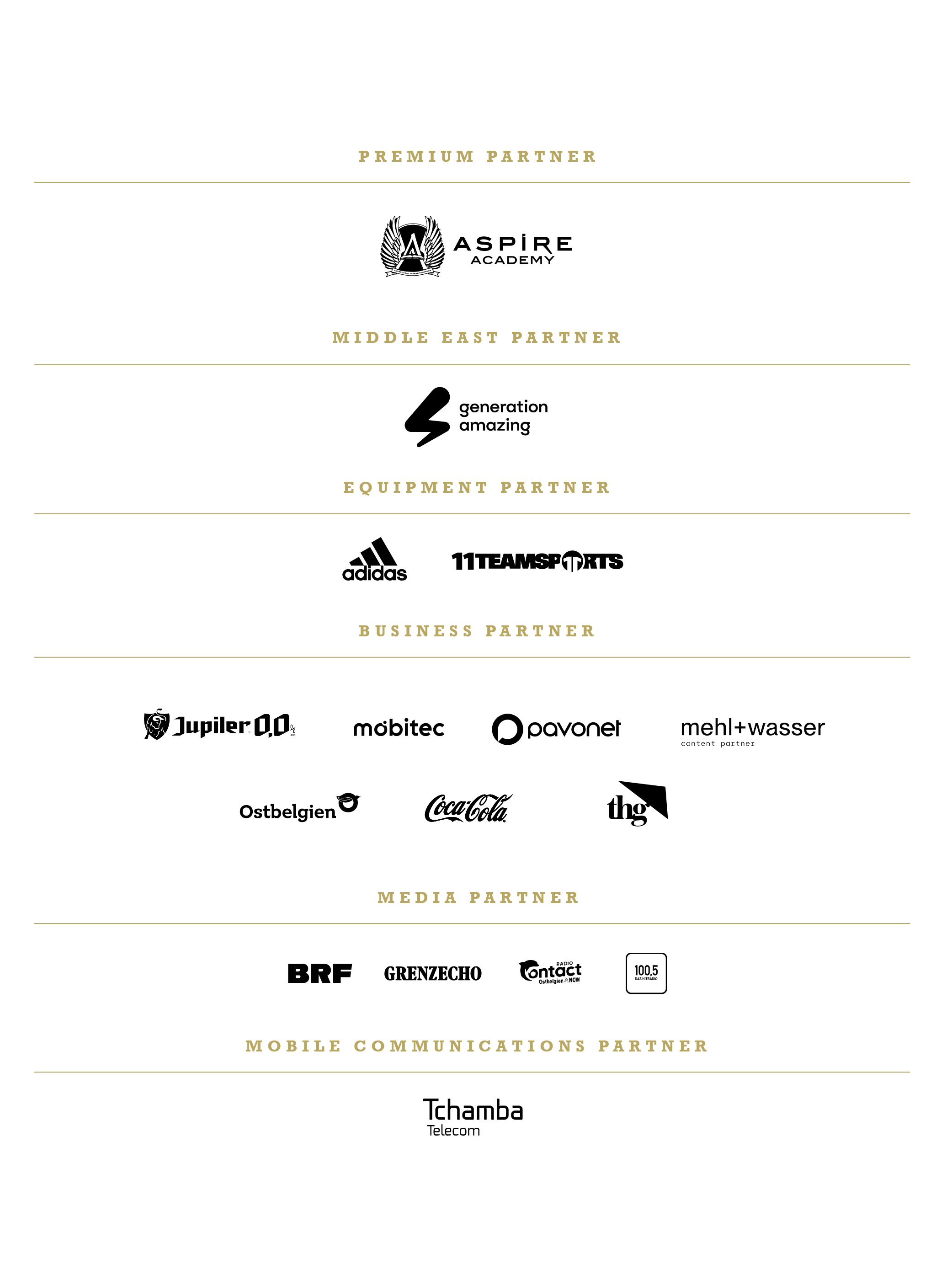 sponsors