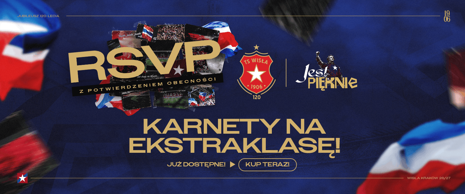 Karnety Wisła Kraków 2026/27